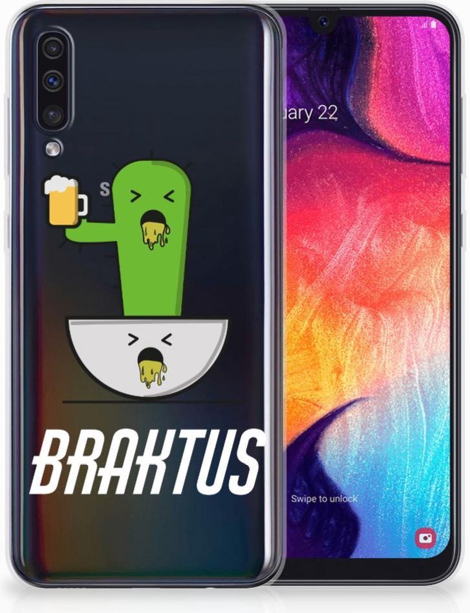 Samsung Galaxy A50 Telefoonhoesje met Naam Braktus