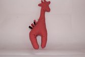 Vrolijke Giraffe 32 cm, handgemaakt