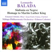Emanuel Abbühl, Joan Enric Lluna, Málaga Philharmonic Orchestra, Admon Colomer - Balada: Sinfonia En Negro (CD)