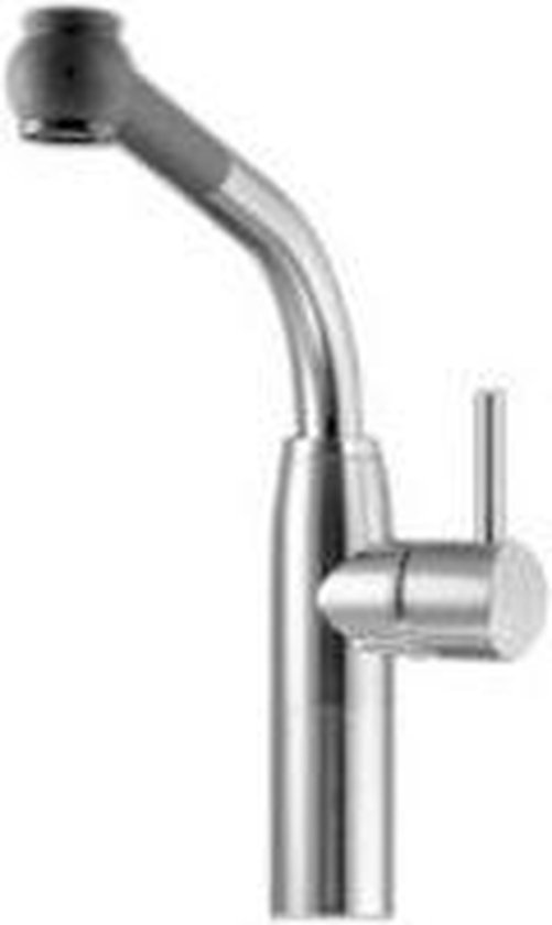 KWC keukenkraan Systema 10501163736 Rvs Mat zwart