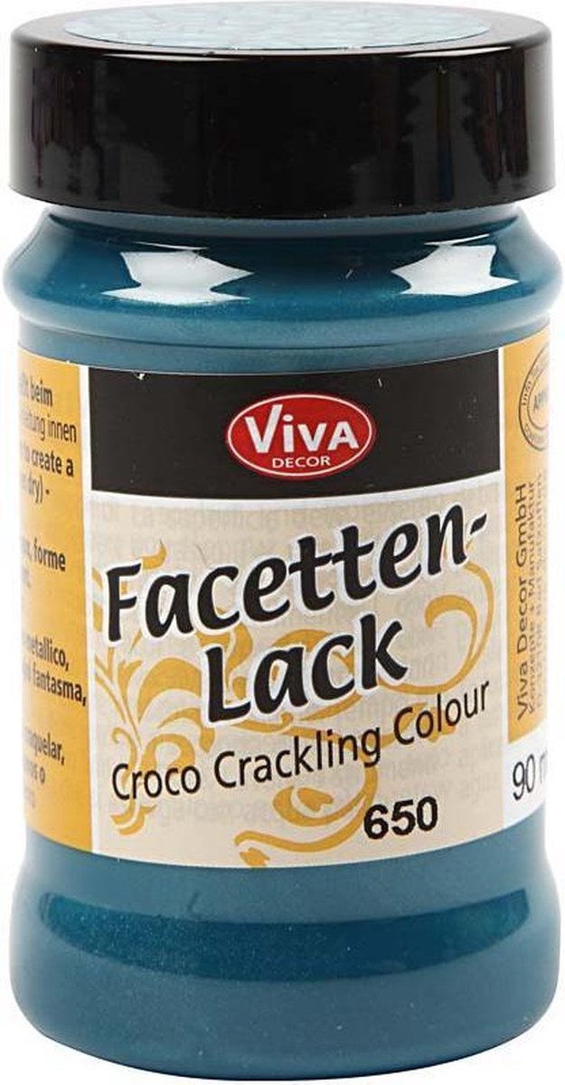 Croco Crackling Colour, turquoise, 90 ml