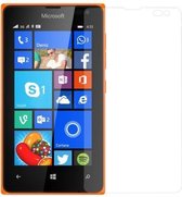 1+1 Gratis Actie Tempered Glas Screen Protector Doorzichtig 2.5D 9H (0.3mm)  Microsoft Lumia 435 en 532