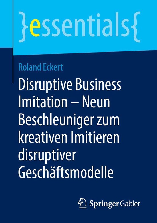Business and Economics (German Language) - Disruptive Busine ... - cover