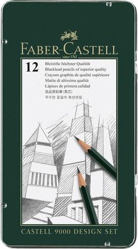 Faber castell Set de crayons pour dessins - graphite - 8 pièces à prix pas  cher