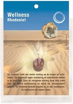 Ruben Robijn Rhodoniet gezondheids hanger