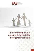 Une Contribution A La Mesure de la Mobilite Intergenerationnelle