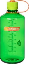 Nalgene Narrow Mouth Bottle - Drinkfles - 1.0 liter - BPA free - Groen