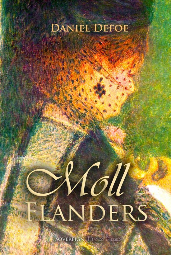 Boek cover Moll Flanders van Daniël Defoe (Onbekend)