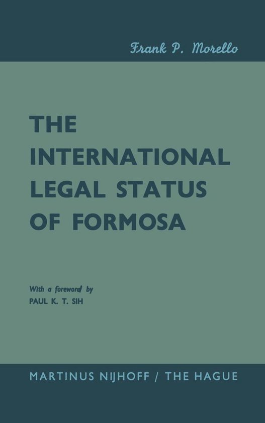 Law and Criminology (R0) - The International Legal Status of ... - cover