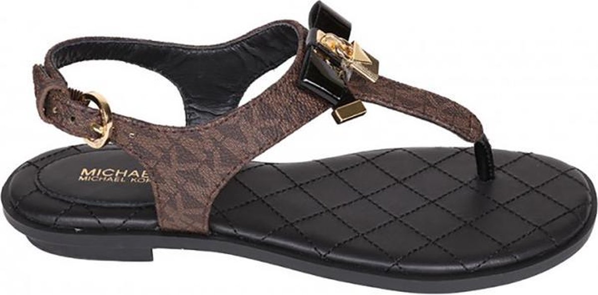 Michael Kors Dames Sandalen Alice Thong Bruin Maat 38 bol