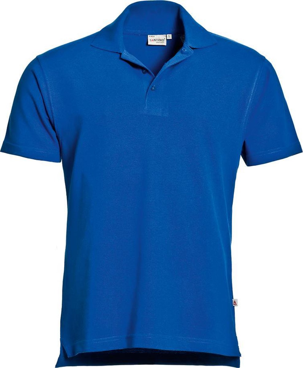 Santino Ricardo Polo-shirt korte mouwen - M - Marine - Geen bedrukking