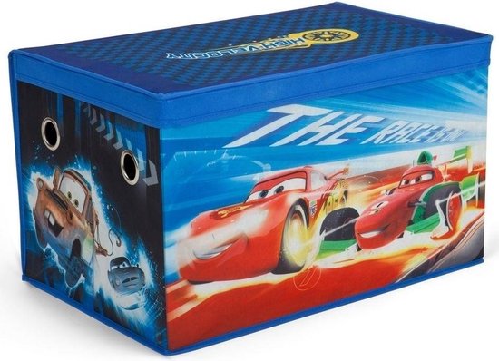 Canberra Soeverein Maak een naam Disney Pixar Cars Grote Speelgoedkist voor Kinderen – 36x57x37cm | Opberg  box |... | bol.com