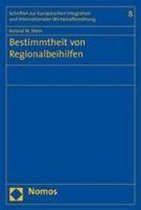 Bestimmtheit von Regionalbeihilfen
