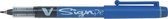 Pilot Fineliner V-Sign Pen blauw