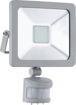 EGLO Faedo 1 - Buitenverlichting - LED - Breedstraler Met Sensor 20W - Zilver