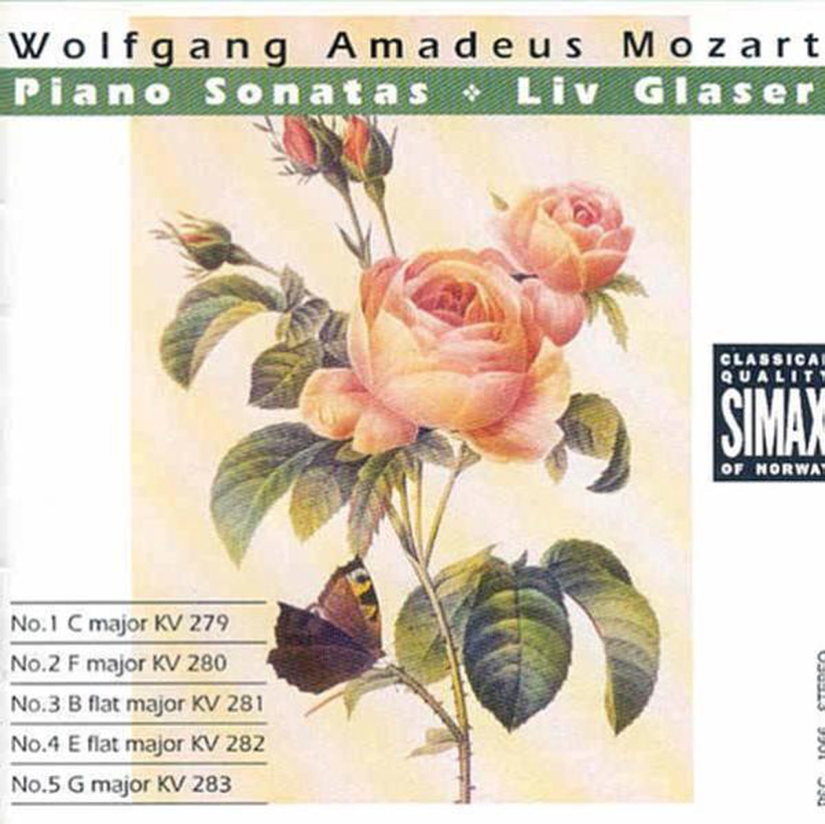 Piano Sonatas Kv 279-283