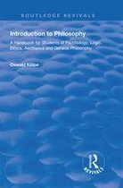 Routledge Revivals - Introduction to Philosophy