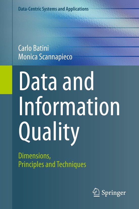 Computer Science (R0) - Data and Information Quality - cover