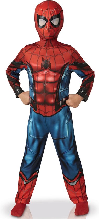 Poëzie Kwaadaardige tumor long RUBIES FRANCE - Gespierd Spiderman Homecoming kostuum voor kinderen -  122/128 (7-8... | bol.com