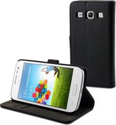 muvit Samsung Galaxy Core 4G Slim S Folio Case Black