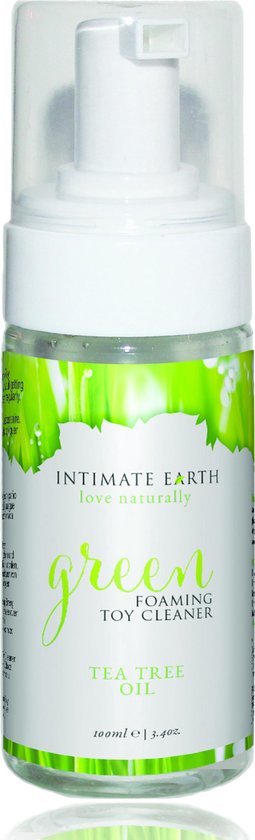 Intimate Earth - Groene Thee Toycleaner Schuim 100 ml