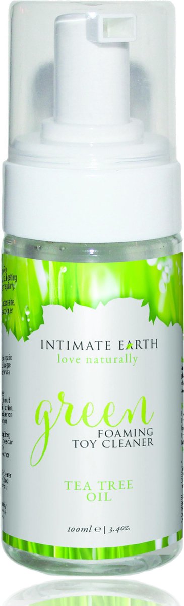 Intimate Earth - Groene Thee Toycleaner Schuim 100 ml