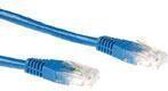 Advanced Cable Technology CAT6A UTP patchkabel blauw