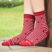 vrolijke sokken Katjes Rood maat 38 - 40