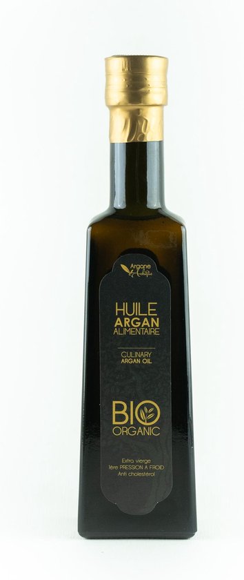 Culinaire - Premium - Arganolie - 250 ml - 100% Puur - Biologisch - Eco  cert - Voor... | bol.com