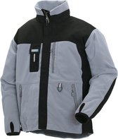 Blåkläder 4835-2520 Fleecejack winddicht Grijs/Zwart maat XL