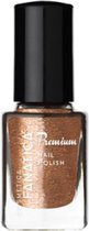 Cosmetica Fanatica - Premium Nagellak - nude/beige glitter - flesje met 12 ml. inhoud - nummer 110