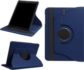 Samsung Galaxy Tab S3 9.7 (SM-T820 / T825) Hoes Housse Etui Rotatif 360 ° Multi Stand Bleu Foncé