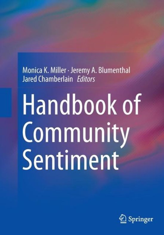 Handbook of Community Sentiment - cover