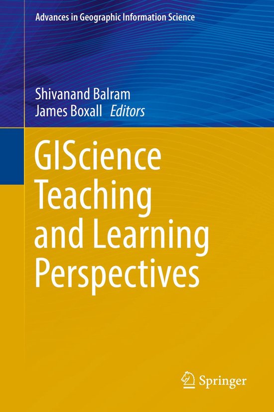 Advances in Geographic Information Science - GIScience Teach ... - cover