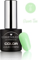 Cosmetics Zone UV/LED Hybrid Gel Nagellak 7ml. Green Tea NP8