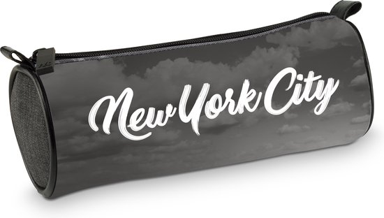 Étui NYY - Rond - Noir / Blanc