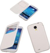 Wit ultrabook view tpu case voor Samsung Galaxy S Duos hoesje