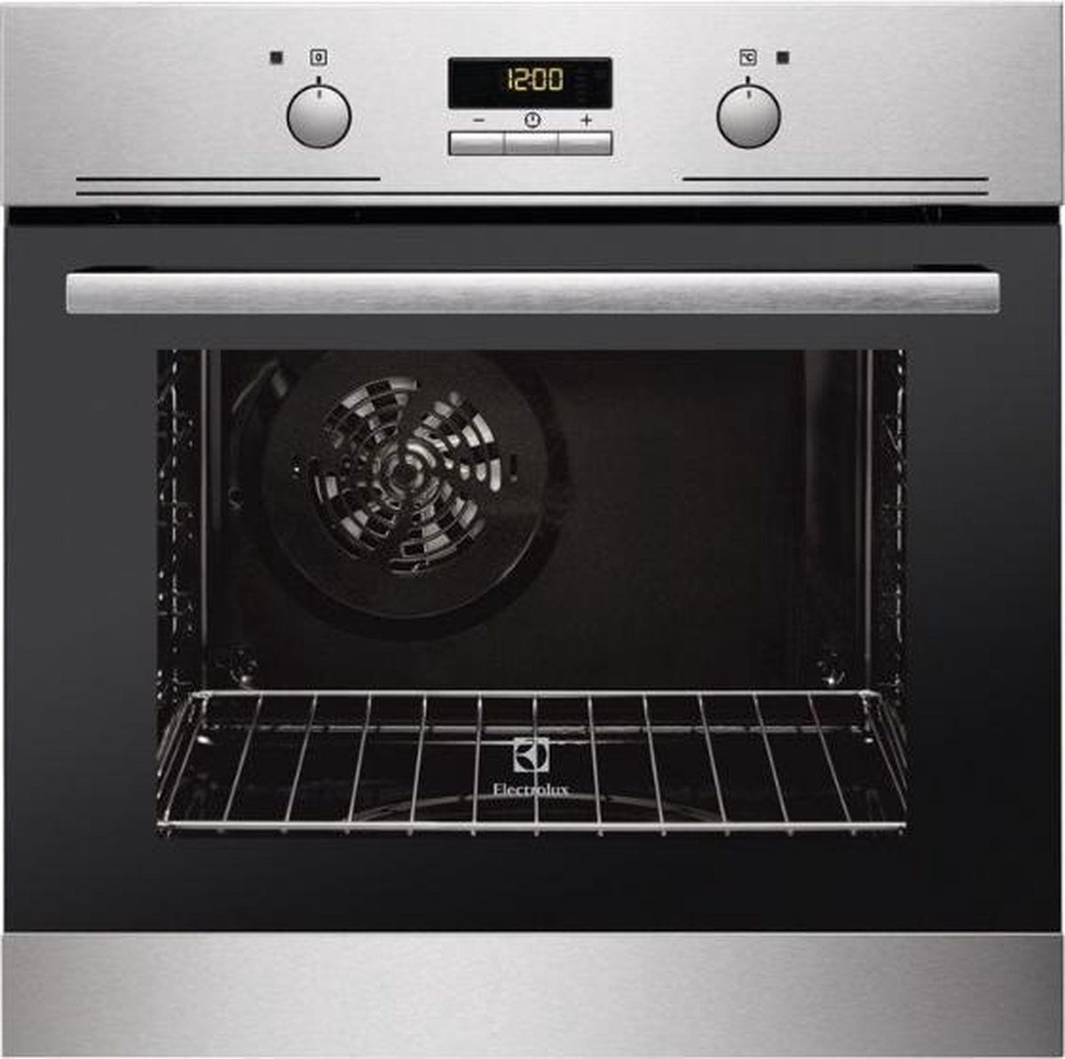 Electrolux EZB3410AOX oven Elektrische oven 60 l 2500 W Zwart