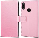 Huawei P Smart Z hoesje - Book Wallet Case - roze