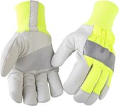 Blåkläder 2240 Gevoerde Handschoen Ambacht High Vis Geel/Grijs