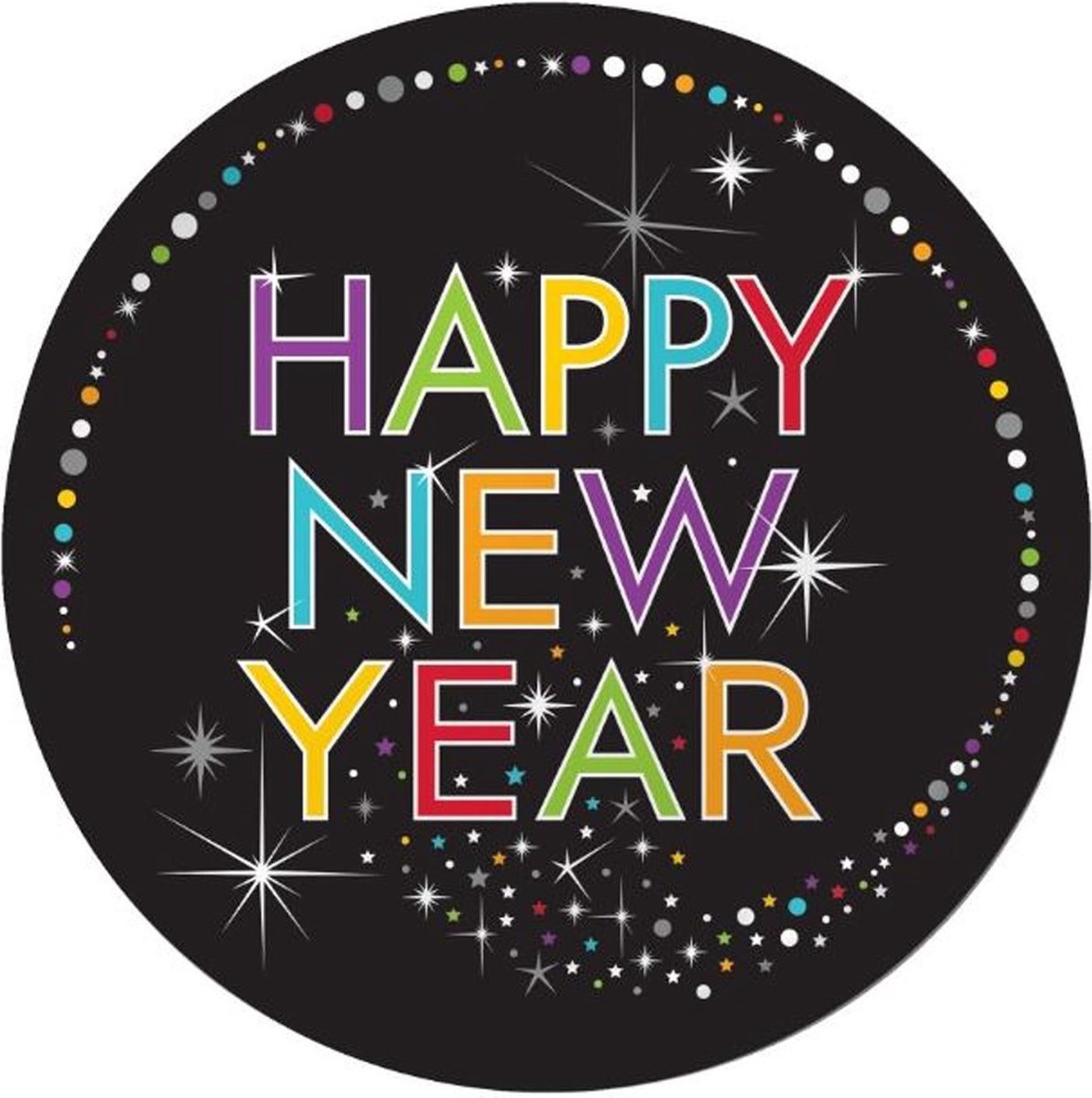 CREATIVE PARTY - Happy 2016 New Year borden - Decoratie > Einweg-Geschirr