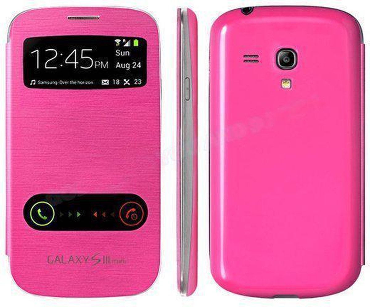 Samsung Galaxy S3 mini S View Cover Roze Pink