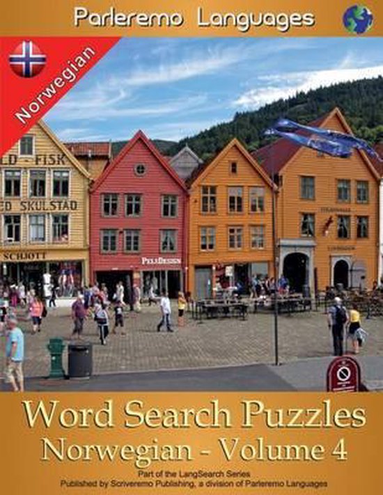 Parleremo Languages Word Search Puzzles Norwegian - Volume 4 - cover