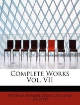 Complete Works Vol. VII