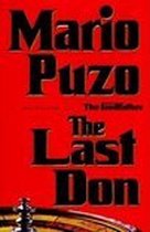 Couverture du livre "The Last Don" par Mario Puzo sur fond rouge.