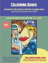 Colouring Books (36 intricate and complex abstract coloring pages): 36 intricate and complex abstract coloring pages: This book has 36 abstract coloring pages that can be used to c