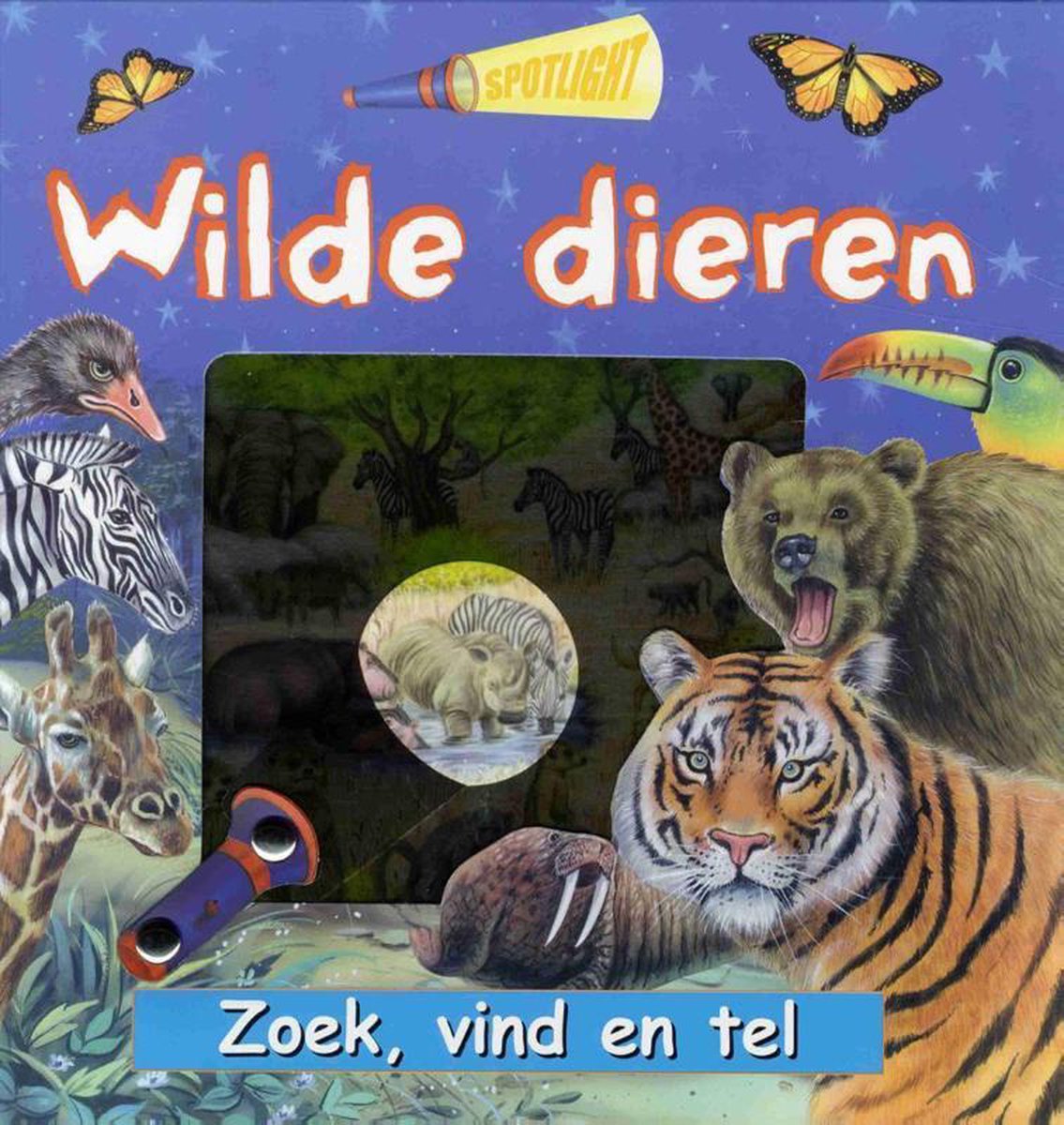 Spotlight - Wilde dieren | 9789048312283 | Boeken | bol.com