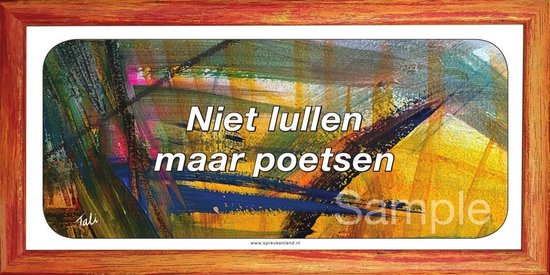 Niet lullen maar poetsen | bol.com