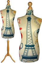 We love Paris paspop met licht bruine sparkling driepoot  32/34