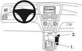 Houder - Brodit ProClip - Suzuki Liana 2001-2003 Console mount